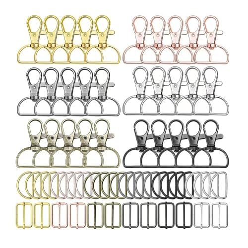Porte-clés de fabrication d'accessoires et décoration de sac avec mousqueton solide
