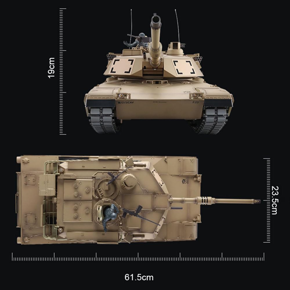 Amazon.co.jp: ラジコン 戦車1/16CNC全金属製シャーシ構成2.4GHz