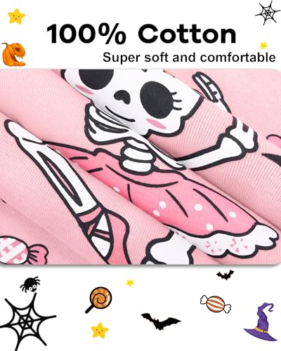 Image of DAUGHTER QUEEN Boys & Girls 100% Cotton Halloween & Christmas PJS 18M-12Y