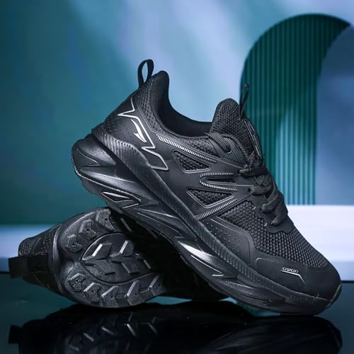 Image of ASIAN Quantum-24 Men's Running Shoes | KPU & Breathable Knit Upper, Energy Return Sole, Memory Foam Cushioning, High Grip Traction, Stylish Lightweight Sneakers