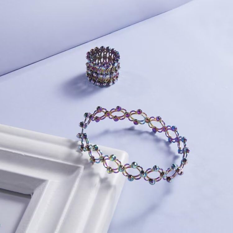Expandable Ring to Bracelet - Folding Retractable Ring Jewelry4