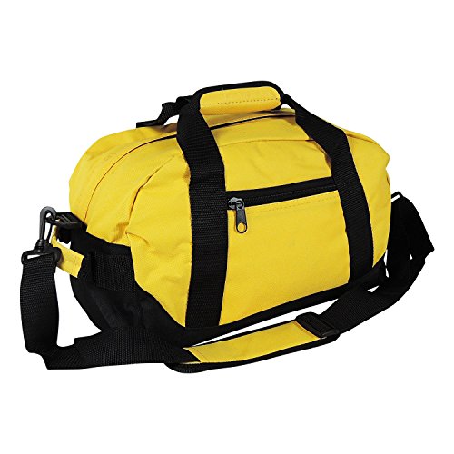 14" Carry-On Bag, Luggage, Gym, Golf, Sports, Travel, Yoga (Royal, Red, Green) (Gold)