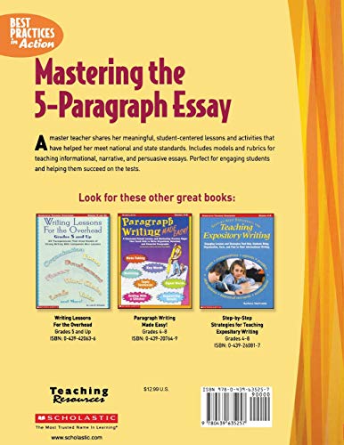 Mastering the 5-Paragraph Essay: Mini-Lessons, Models, and Engaging Activities That Give Students th