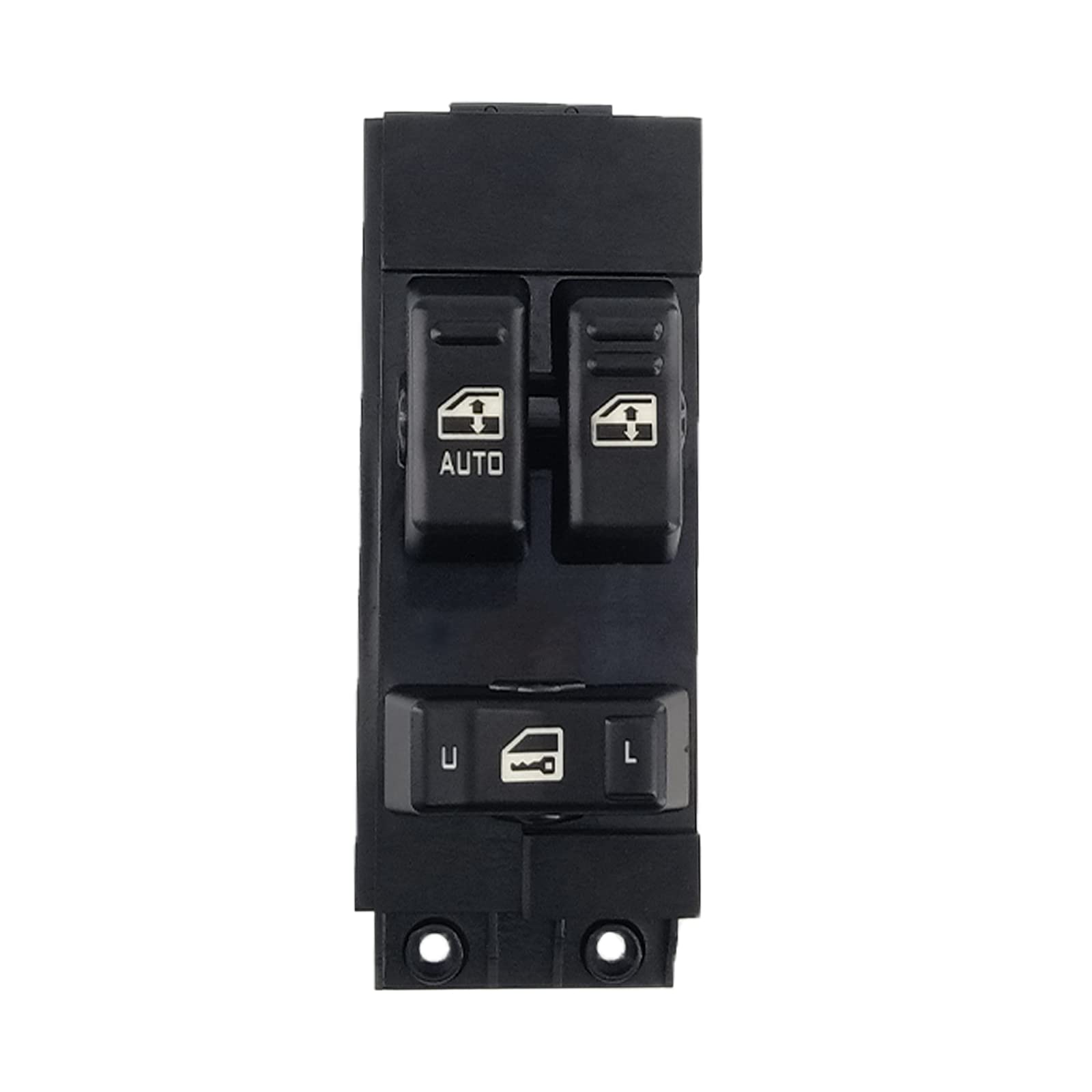 Caiwin 15047637 Front Left Driver Side Power Window Master Control Switch fit for 1999 2000 2001 2002 Chevy Silverado GMC Sierra 1500 2500 3500(Black Button)