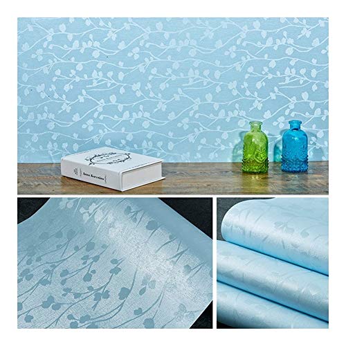 Fácil de decorar Fondos de pantalla populares Pelar y pegar Plataforma revestimiento de vinilo papel pintado del cajón de la guarnición de papel viejo contador de actualización 17.7''x9.8'Light Trébol