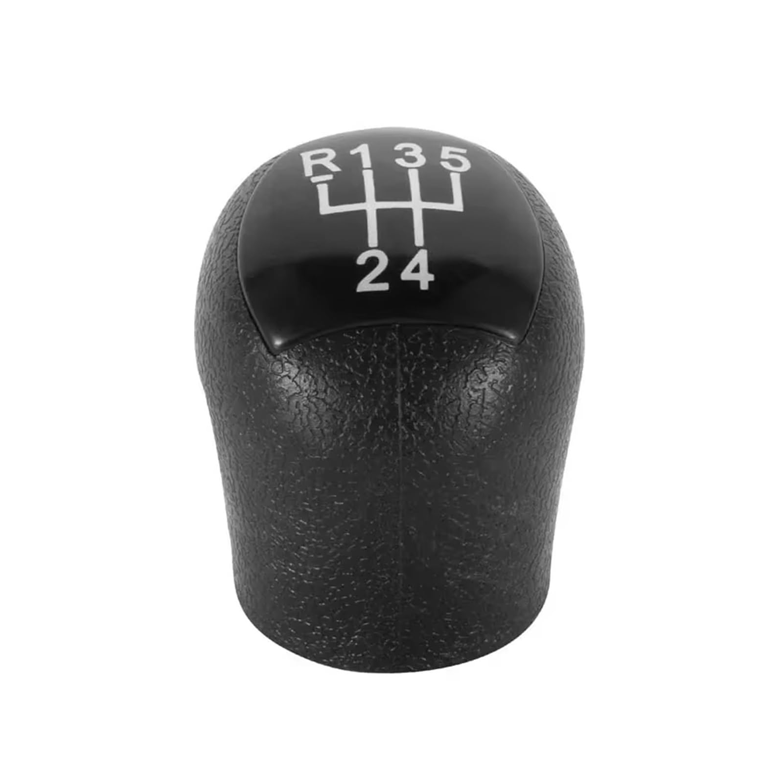GHQFROP Transmission Gear Shift Knob for Twingo for Scenic for Megane for Laguna for Kangoo for Clio II 2 MK2 ABS Car Lever Shifter Stick Head Gear Shift Knob Car Gear Stick Knob(Black)