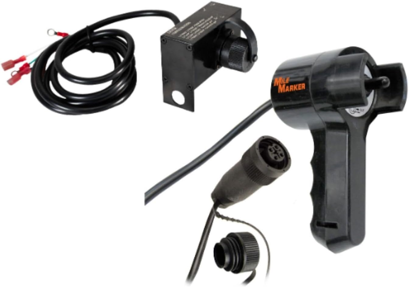 Mile Marker 93-50014 Hydraulic Winch Joystick Remote - 4 Pin Hand Controller, Joystick Control Assembly, For Use with all Mile Marker Winches