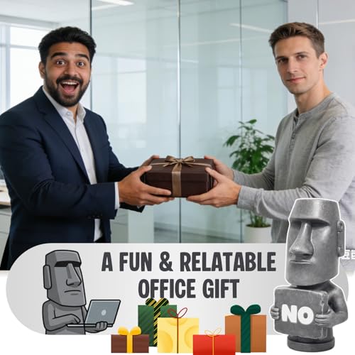 Estatua Moai Decorativa para Escritorio 6.1 pulgadas miniatura 6