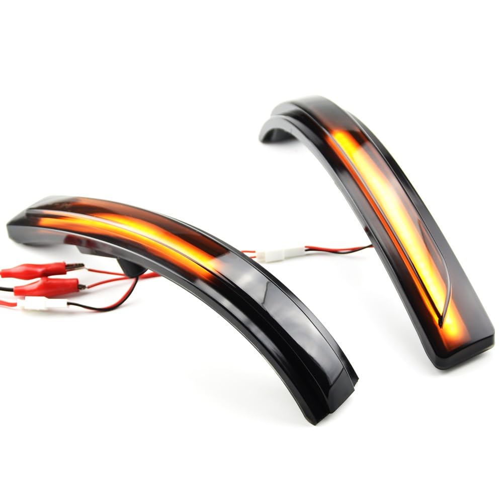 SYLTER Intermitentes AutomóViles Indicador Intermitente Dinámico LED Secuencial Señal Luz Giro Espejo para Kia para Sorento 2016-2020 Accesorios Coche Intermitente Espejo Lateral