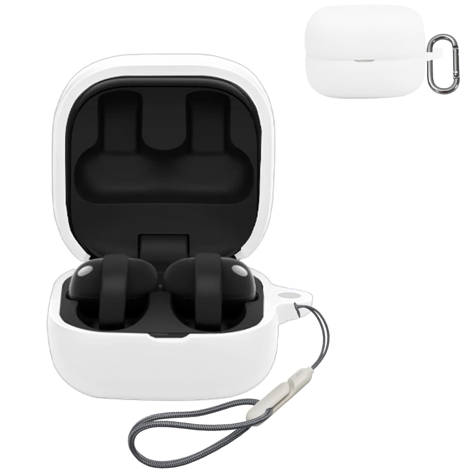 Amazon | For Sony LinkBuds Clip ケース保護カバー 保護ケース 