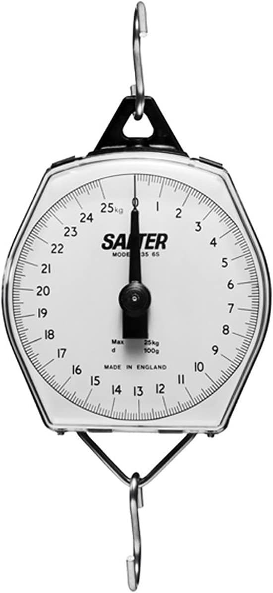 Salter Brecknell BL235-0000-56L Baby Trouser Hanging Scale, Abs Plastic Housing and Shatterproof Polycarbonate Dial Cover
