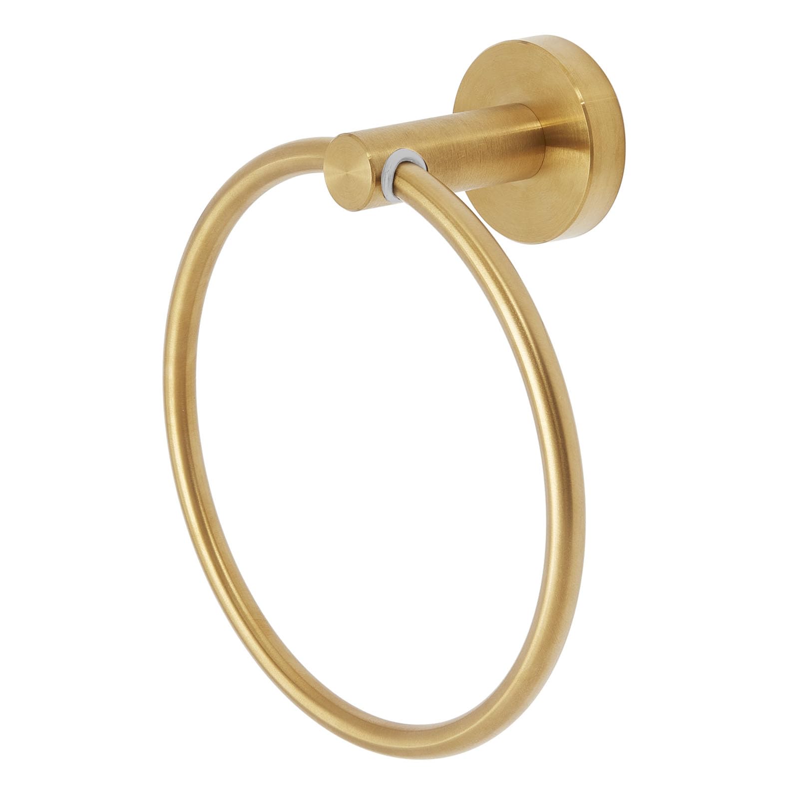 Access Hardware Brushed Brass Towel Ring