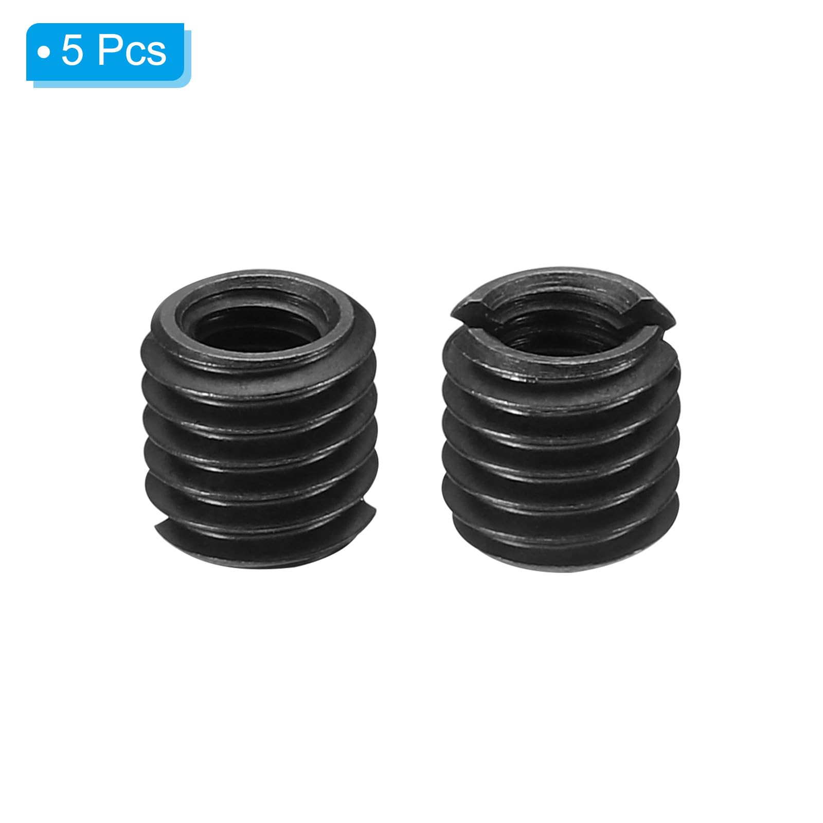 PATIKIL Grade 8.8 Carbon Steel Threaded Repair Insert Nut - Image 3