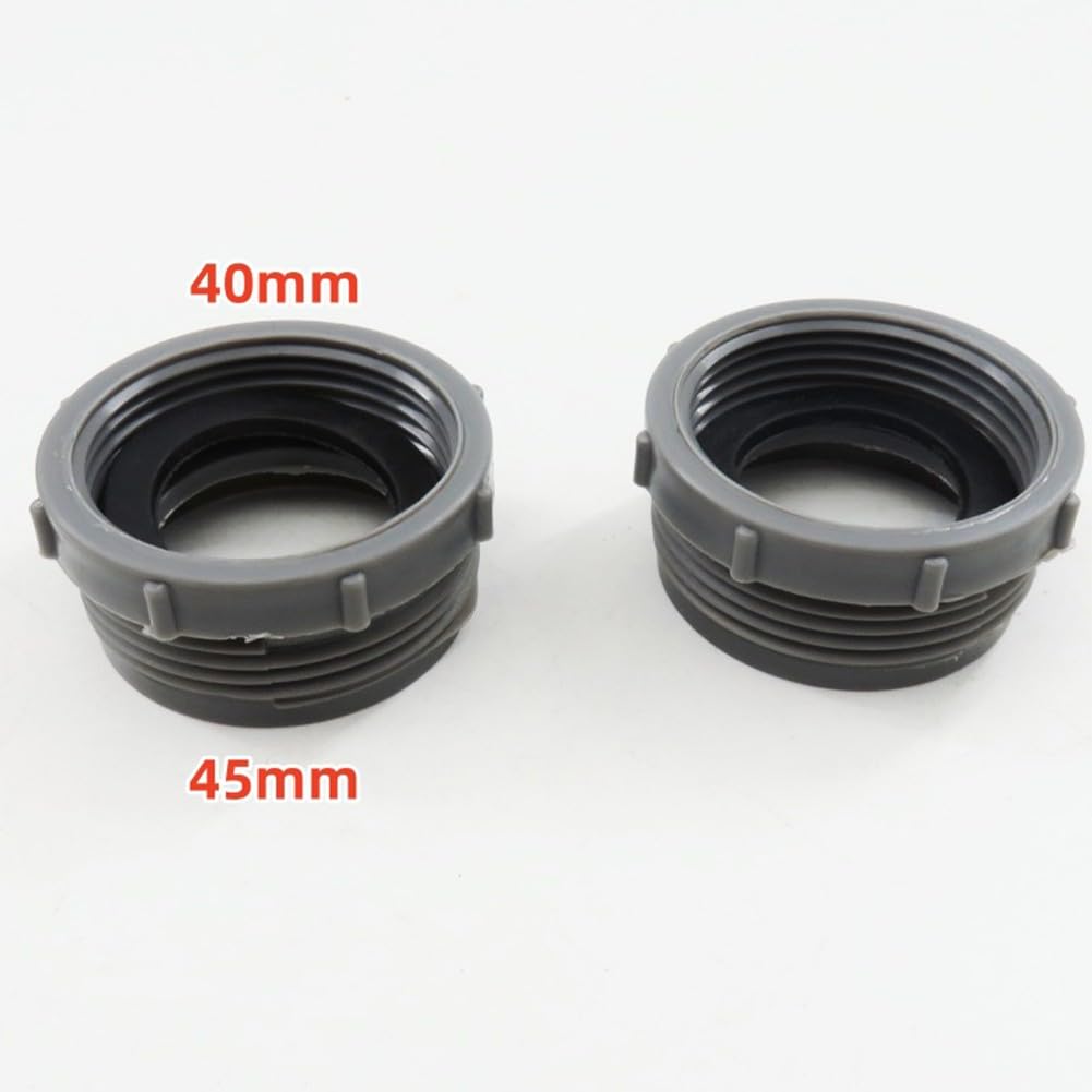 Kit di scarico doppio per lavello regolabile con sifone a P, tubo flessibile in plastica da 20-80 cm, lavello da 1-1/2 e 1-1/4", grigio