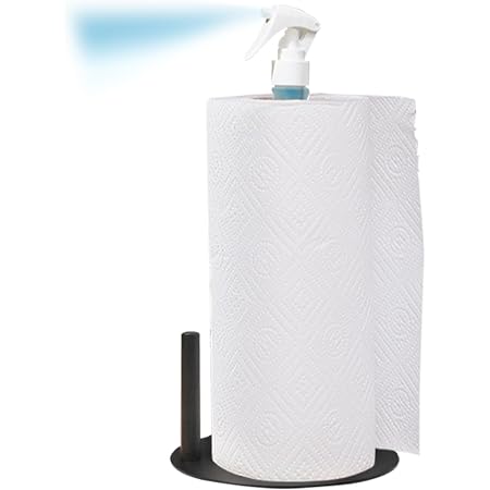 Amazon.com - SpaceAid 2 in 1 Paper Towel Holder with Spray Bottle ...