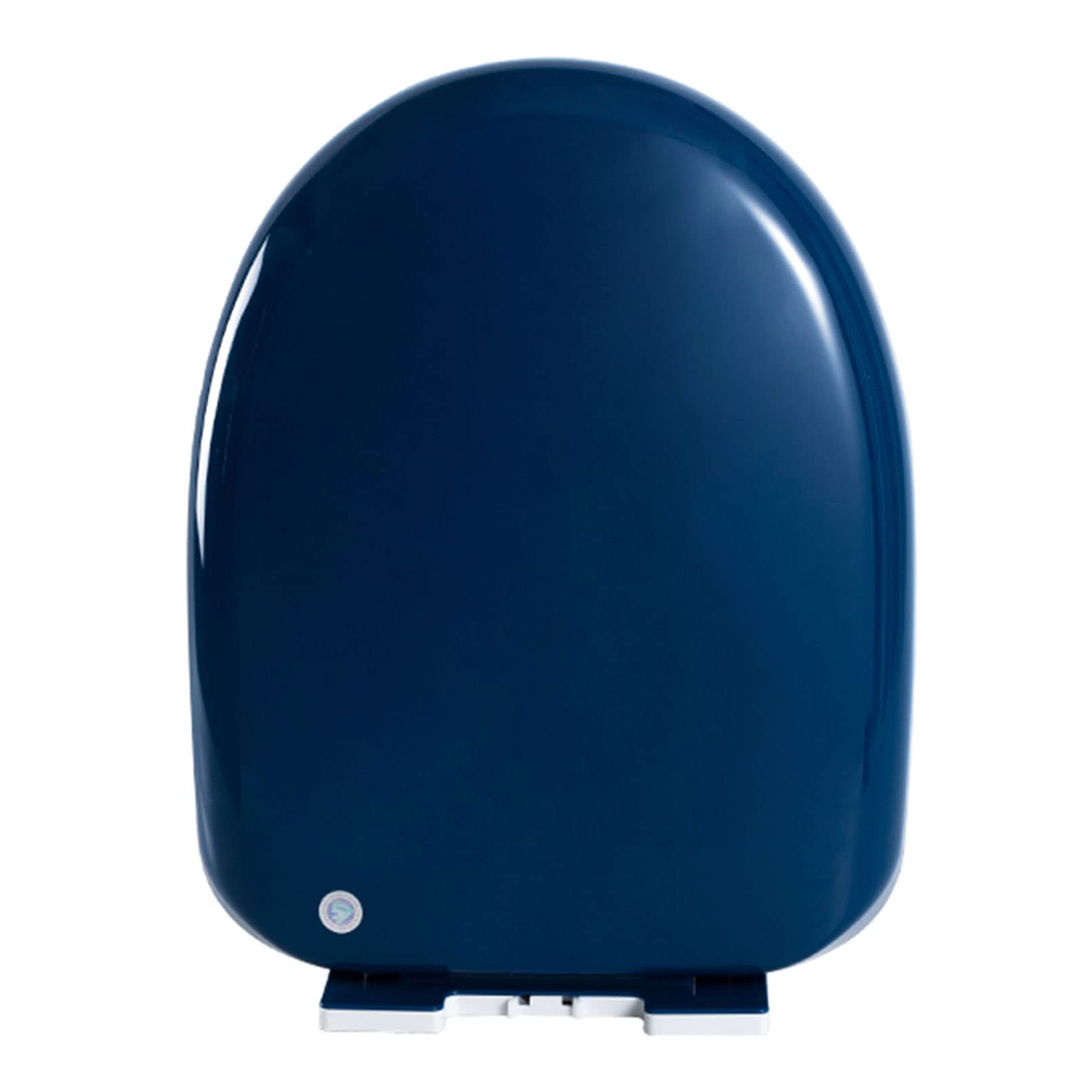 Siège de WC allongé ergonomique rigide à fermeture amortie