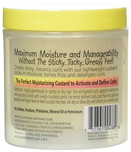 CurlyKids Mixed Hair Haircare Custard for Kids, 6 Ounce - Image 3