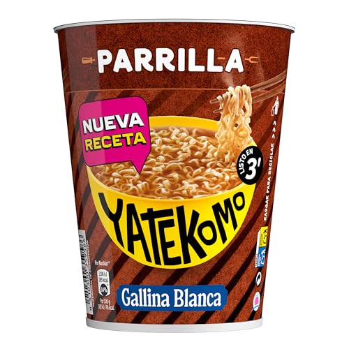 Fideos orientales Yatekomo Parrilla 59,5 g