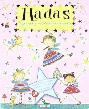 Paperback Pegatinas y actividades: Fantasía Book