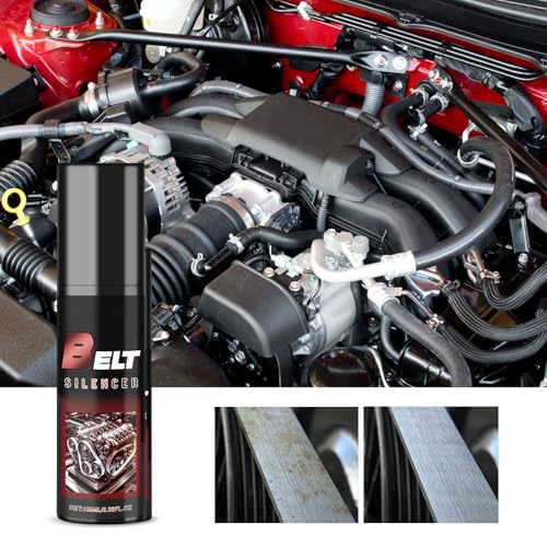 Image of 3.38fl.oz (100ml) Belt Dressing Spray Automotive, Long-Lasting Anti-Slip Timing & Drive Belts, Restores Grip & Extends Belt Life, Quick-Dry Belt Dressing Noise Lubrication (1 Set)