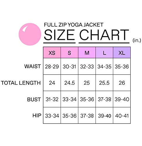 Yogalicious JY84590 Slim Fit Long Sleeve Full Zip Up Hoodie Jacket thumb #6