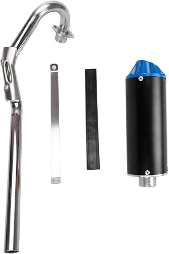 Miniatura 4 de FVRITO Silenciador de escape de alto rendimiento Kit de montaje de tubo silenciador para Honda CRF50 XR50 70cc 110cc 125cc Taotao DB14 DB10 SSR