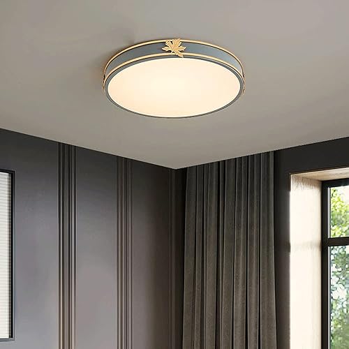 Miniatura 3 de CHUNGYANG Lámpara de techo LED de 36 W de montaje empotrado, lámpara de techo moderna ultra delgada, iluminación circular de atenuación de tres