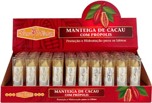 Manteiga de cacau bastão flora nectar cx com 50 unidades