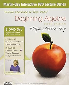 DVD-ROM Beginning Algebra Fifth Edition Elayn Martin-Gay Book