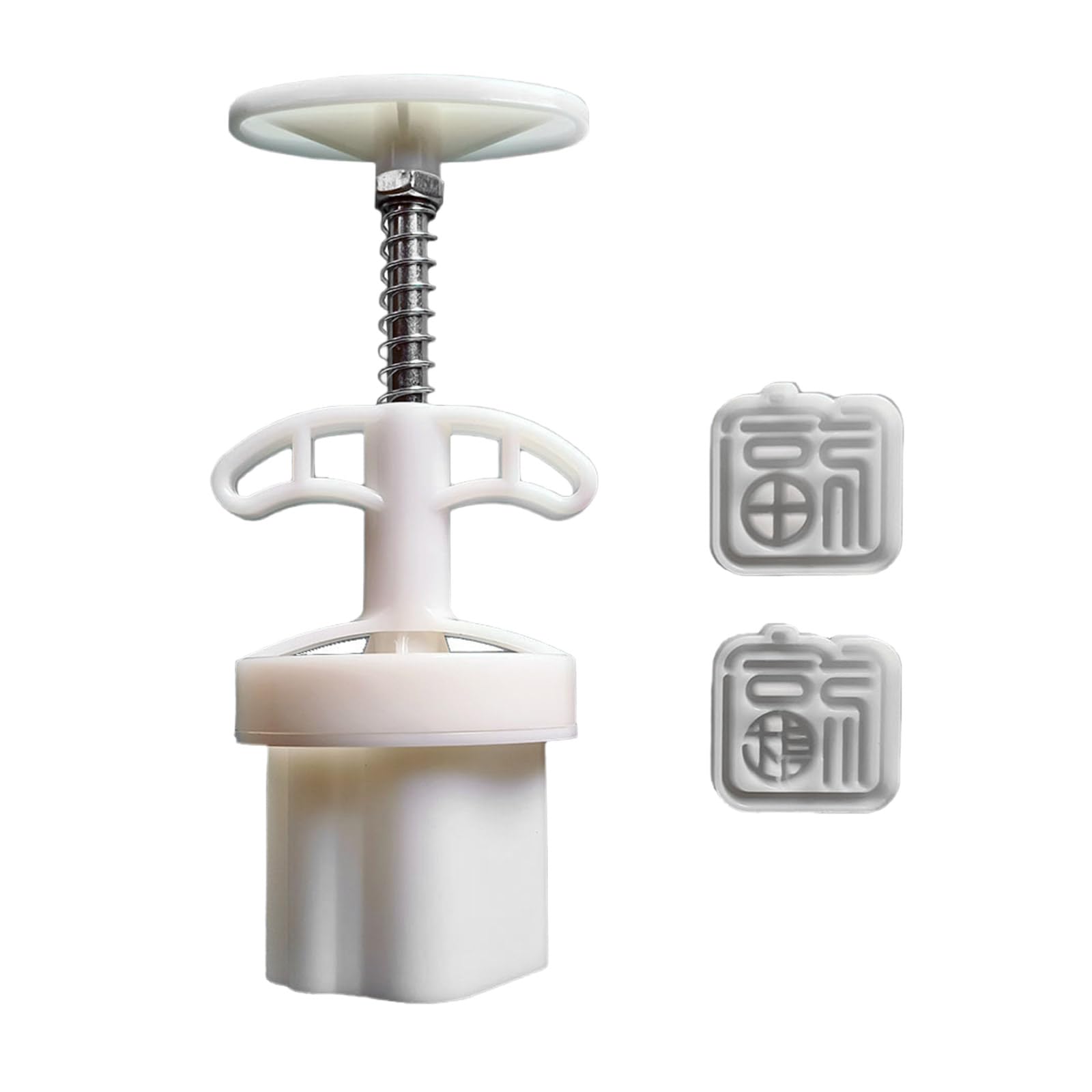 Xinsheinelry Dessert Molds Pastries Making Molds Fortunes Text Shape Baking Dessert Maker ABS Texture Press for Baking Cake Mold
