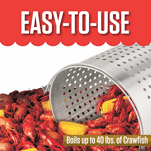 Zatarain's Crawfish Cooker Seafood Boiler Kit, 80 Quart - Image 6