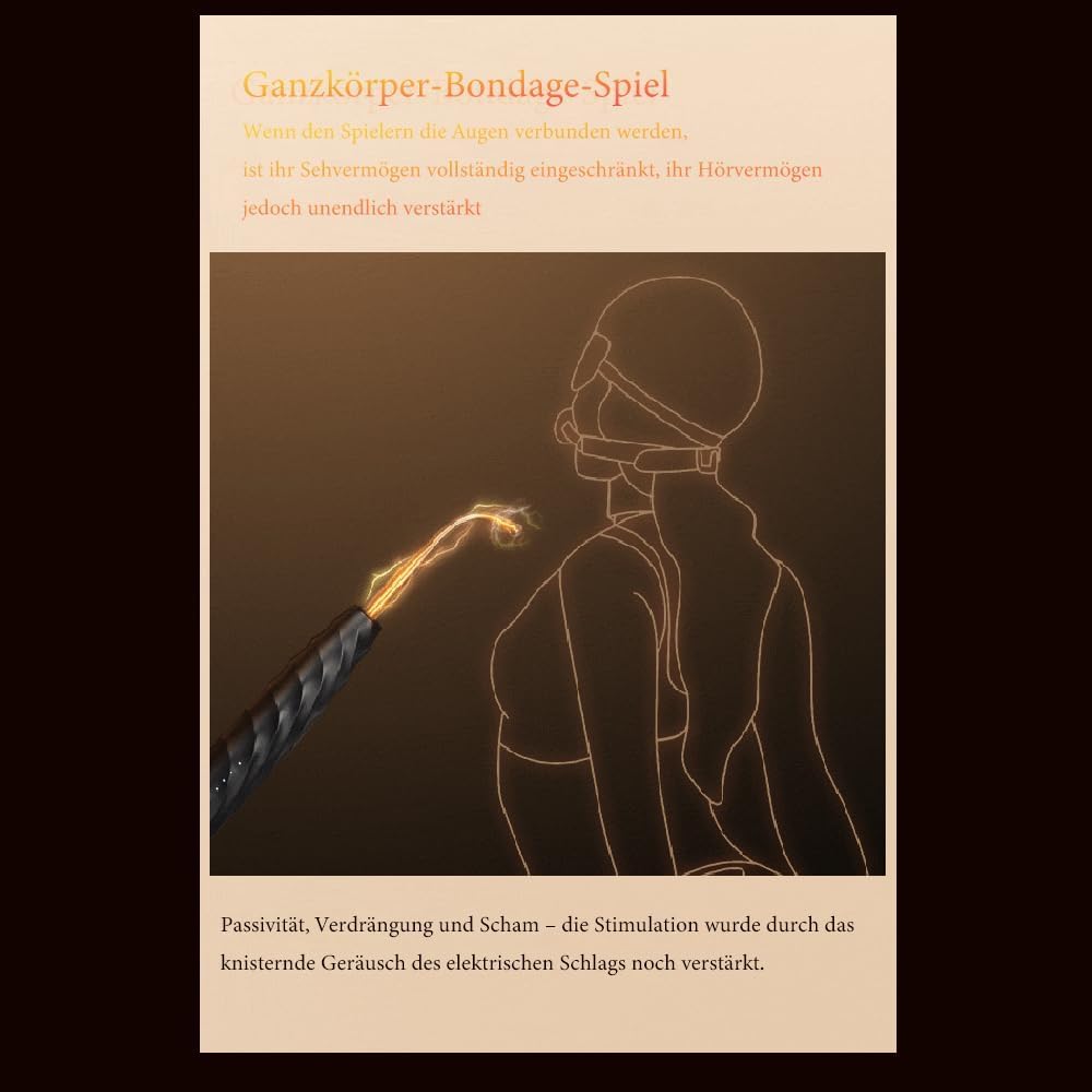 SM Elektro Shock Massagestab Nippel, klitoris,Anal, Penis, G-Punkt Stimulation 5-Frequenz-Elektroschock Foltergerät 4 austauschbare Köpfe BDSM Masturbation Erotik Sex Spielzeug Für Männer Frau Paare