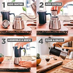 Groschemilanosteel10espressocupstovetopespressomakerstainlesssteelmokapotforgrecainductionelectricgasstovesdishwashersafestovetopespressomakermokapot Urban Country Home Decor Grosche milano steel 10 espresso cup stovetop espresso maker stainless steel moka pot for greca induction electric gas stoves dishwasher safe stovetop espresso maker moka pot urban country home decor
