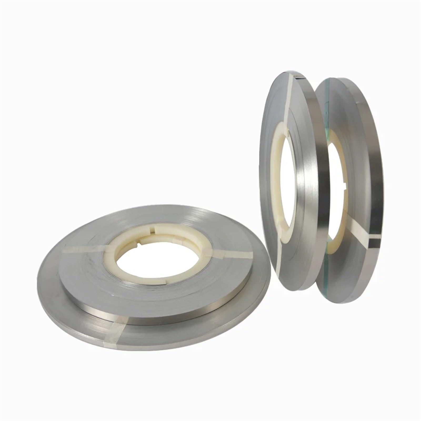 Nastri in nichel, Rotolo di strisce di nichel da 1 kg, puro al 99,96%, dimensioni multiple(0.15x8mm)