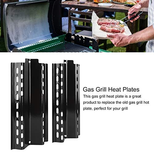 Gasgrill-hitteplaten, grillhitteschild Zwarte hittetenten voor kamperen - Afbeelding 5