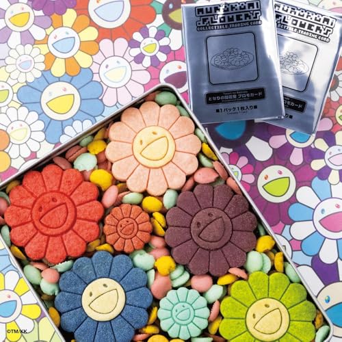 となりの開花堂 お花のクッキー缶 クラシック(トレカ付き)