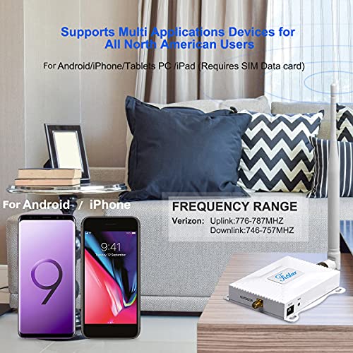 Verizon Signal Booster Verizon Cell Phone Signal Booster 5G 4G LTE Network Extender Verizon Cell Phone Booster for Home… - Image 4