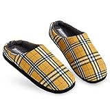 GRAN VARIEDAD DE TALLAS - 41-46 --- Nuestras zapatillas para casa de hombre están disponibles en las tallas: 41, 42, 43, 44, 45, 46. Recomendamos consultar la tabla de tallas en la galería del producto para asegurarse de escoger el tamaño adecuado.