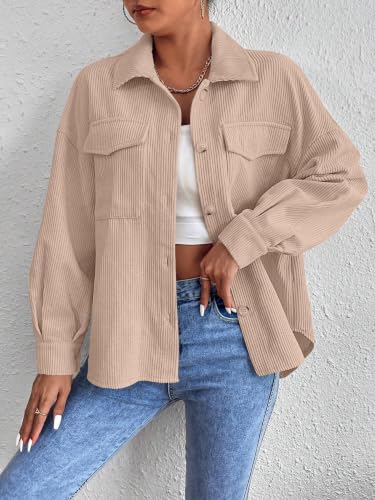 Image of GRECIILOOKS Women Poly Lycra Standard Length Oversized Jacket Korean Style Casual Outerwear | Streetwear Party Jacket with Trendy Loose Fit Casual Shirt