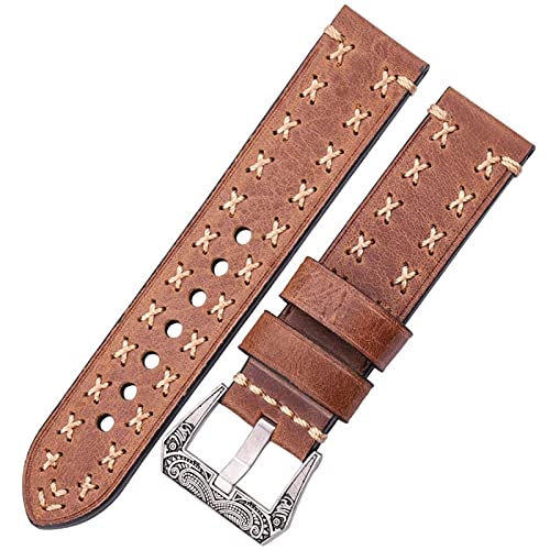 Bracelet montre cuir 24mm accessoire idéal pour adapter votre style au quotidien