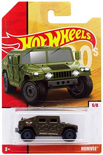 Hot Wheels Humvee Throwback Series 90's 2019 miniatura 1
