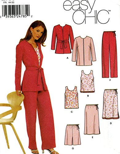 Patrons de couture SIMPLICITY 9630 pour créer vos vestes et shorts d'été sur mesure