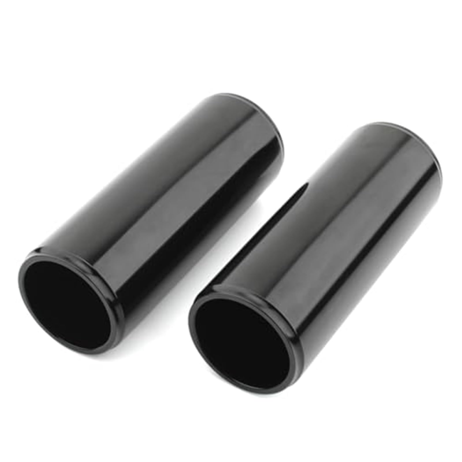 158mm Aluminiowa Przednia Górna, Osłona Suwaka Rury Widelca Amortyzatora Amortyzatora Czarny, do Harleya, DAVIDSON Street Bob 18-24 Motocykl Osłona przeciwpyłowa przedniego widelca