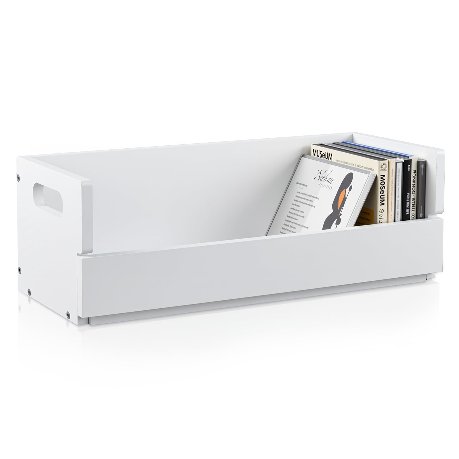 CroBlissful 1 Set Wooden CD Storage Box, Holds 36 Standard CDs