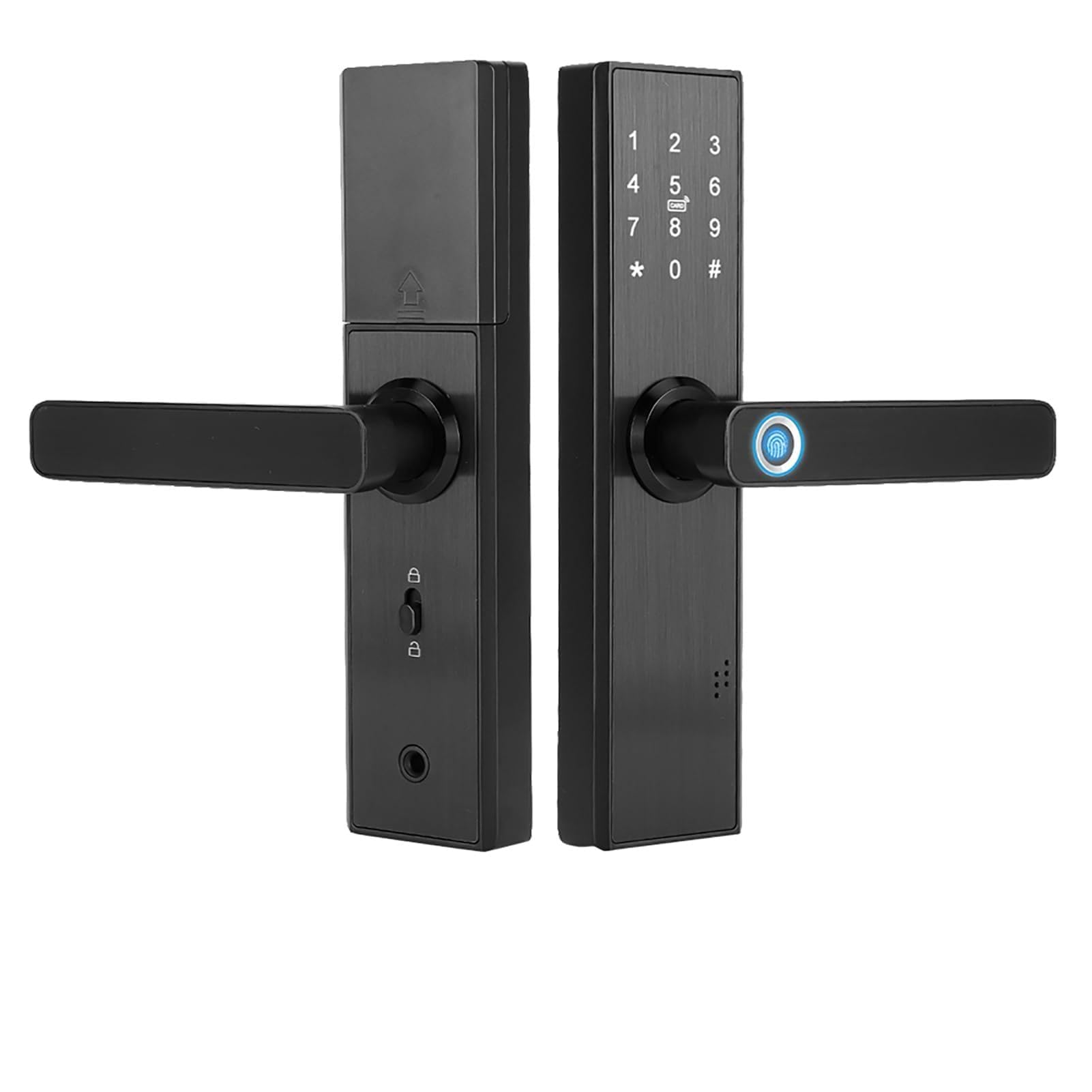Alomejor Fingerprint Door Lock with Remote Access | Stop cynku, wiele trybów odblokowania, zdalne zarządzanie za pomocą aplikacji