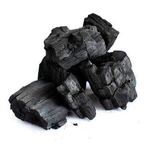 Awadh Smokeless Natural Desi Coal Charcoal 900G- and Hard Wood Charcoal (Use in Grilling/Dehumidifier, Barbecue Lakdi Koyla