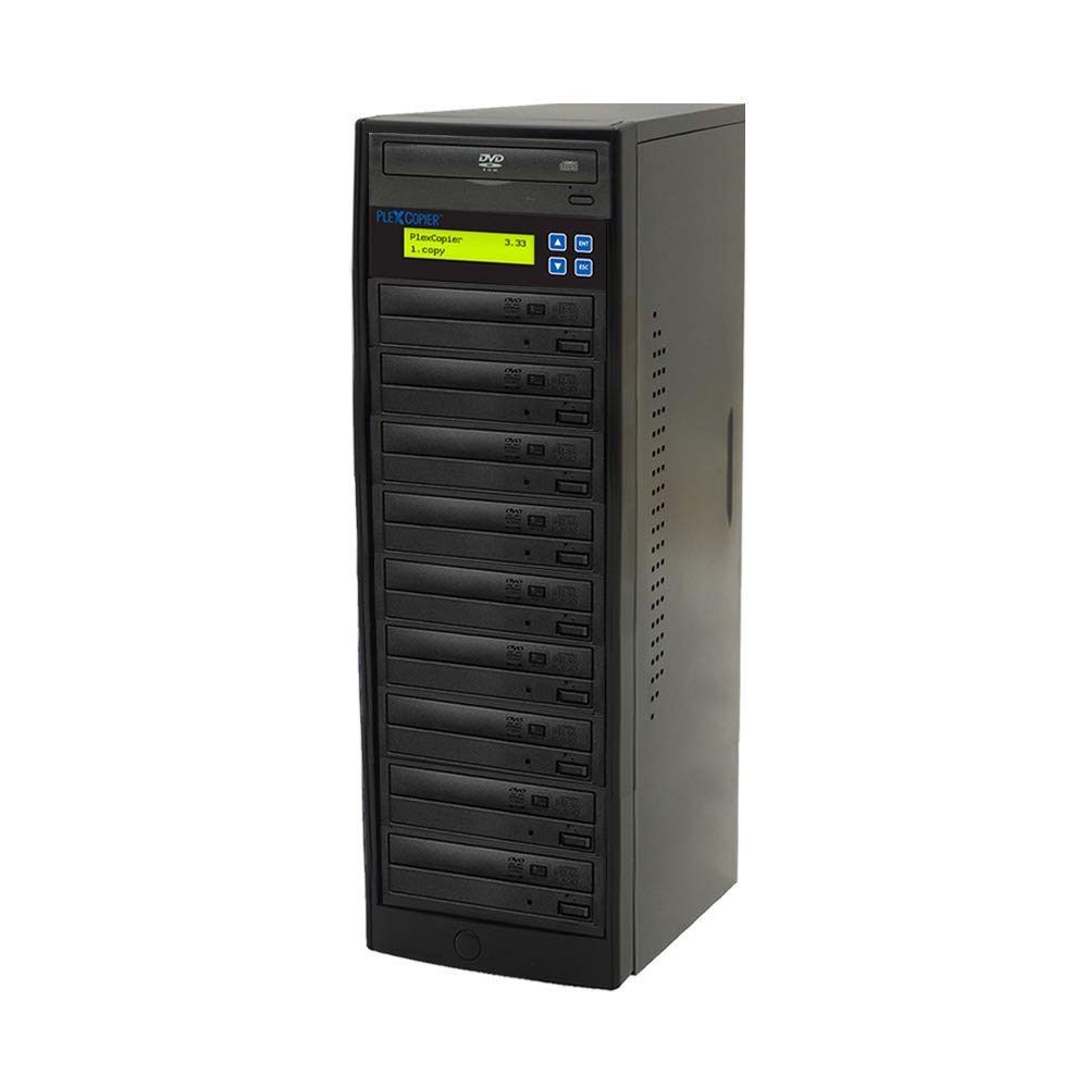 24X 1 to 9 CD DVD M-Disc Supported Duplicator Copier Tower with Free Copy Protection