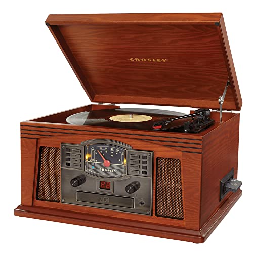 CR42E-PA4 Lancaster Platine Vinyle à 3 Vitesses, Radio, Lecteur CD/Cassette, entrée auxiliaire et Bluetooth, poivron - Les Beatles, Paul McCartney, John Lennon, RIngo Starr, George Harrison CR42E-PA4 Lancaster Platine Vinyle à 3 Vitesses, Radio, Lecteur CD/Cassette, entrée auxiliaire et Bluetooth, poivron