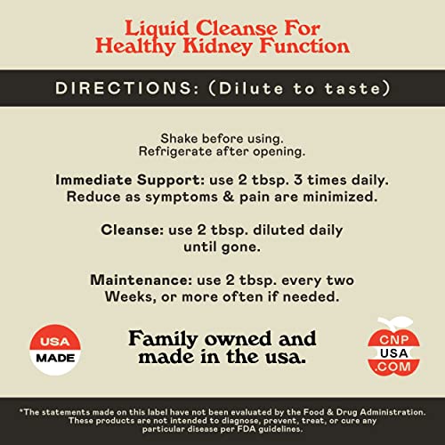 Image of CNP | Kidney Complete Liquid 12oz - ACV Lemon, Chanca Piedra Cleanse Aid | Kidney Support Liquid With Apple Cider Vinegar, Lemon, Chanca Piedra, Beet, Citric Acid & Vitamin C For Cleanse Routines