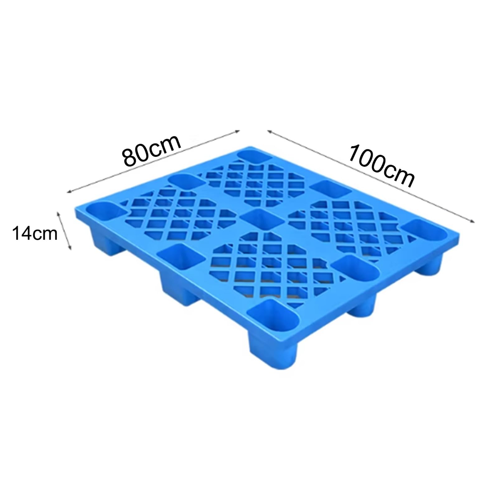 Plastikowa Paleta, Wodoodporna Podkładka Do Siatki Do Przechowywania, Oddychające Siatki HDPE Stojaki Na Artykuły Do ​​garażu W Piwnicy, Łatwe Do Układania W Stosy
